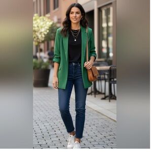 Philosophy Vibrant Green Women's Blazer